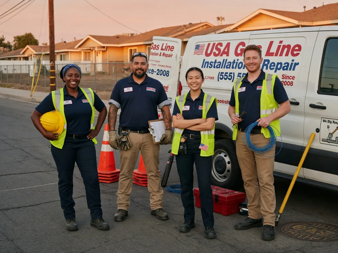 Gas Line Installation company in Magnolia, IL